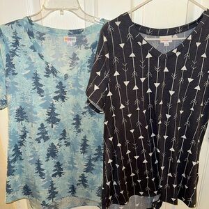 Bundle of 3 LuLaRoe Large Christy Tee